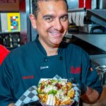 Buddy Valastro Instagram - Boss Pick - The Alfredo Cheese Fries! Loaded with our tasty Alfredo cheese sauce, bacon, scallions and parm, our waffle fries are the perfect late night snack! #jerseyeats #buddyvalastro #vegas #thelinq #flamingolasvegas #linqpromenade #cheesefries #alfredo #openlate #foodtrucks Las Vegas Strip