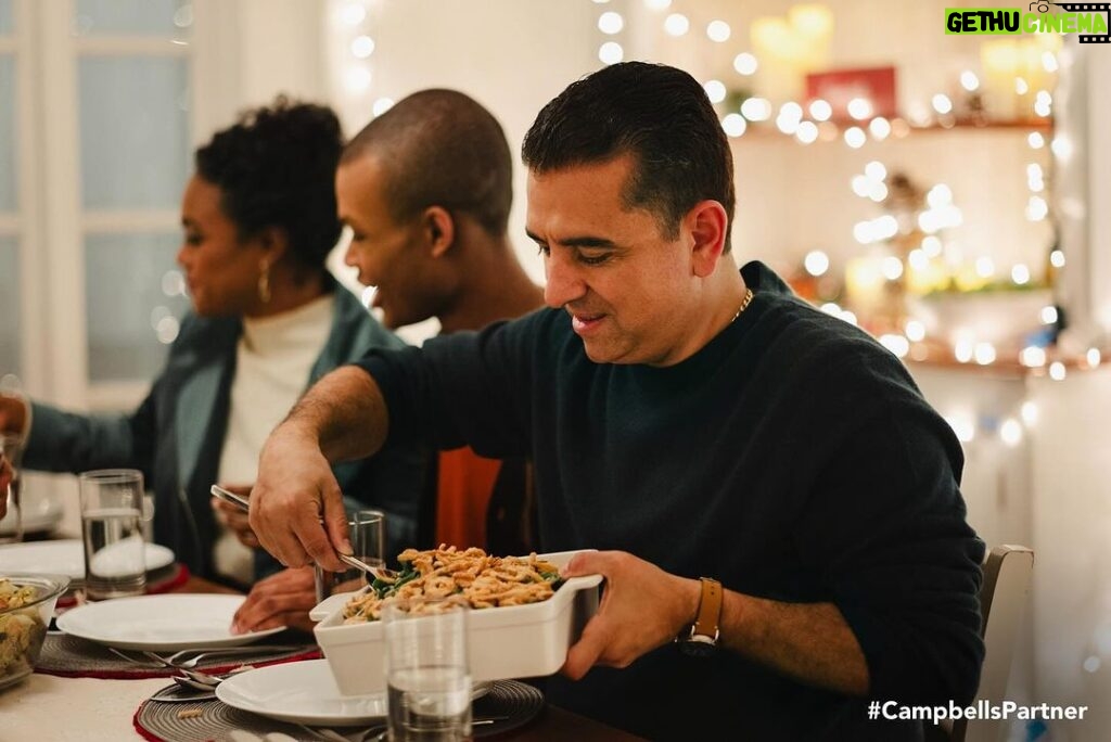 Buddy Valastro Instagram - #CampbellsPartner It was such a pleasure working with @campbells and @lifetimeTV on “Spoonful of Joy”, a heartwarming holiday commercial event about the joy found through cooking. As a global ambassador for @bestbuddies, this project has extra special meaning to me. Tune in on December 16th at 8p ET on Lifetime. Use link in bio to find out more! LINK IN BIO: mylifetime.com/campbells @campbells @lifetimeTV @bestbuddies