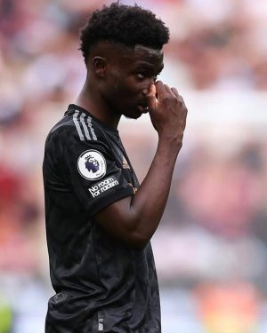 Bukayo Saka Instagram - Regardless of the outcome, I’ll always accept my responsibility. 
Apologies Gunners, I’ll do everything I can to make it right.