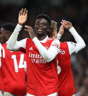 Bukayo Saka Instagram - How do you spell North London? 🧏🏿
R E D 🔴

That one was for you Gunners ❤️