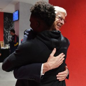 Bukayo Saka Instagram - And finally we meet ! 👑❤️