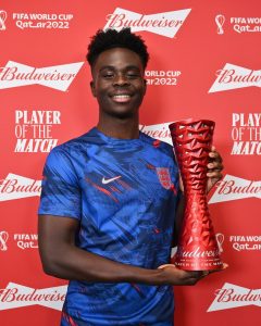 Bukayo Saka Instagram - What A Feeling 🤩 GOD is GREAT