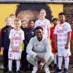 Bukayo Saka Instagram - Special feeling going back to my primary school yesterday. Just a few years ago I was in the same shoes of all the kids who are young with big dreams and I hope my return will remind them to believe they can achieve anything ! ❤️ God's Plan