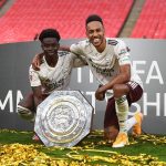 Bukayo Saka Instagram - Thank you for everything @auba Legend 👑