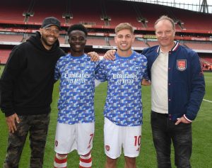 Bukayo Saka Instagram - Duos 💫❤️