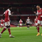 Bukayo Saka Instagram - Thank you for everything @auba Legend 👑