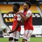 Bukayo Saka Instagram - Thank you for everything @auba Legend 👑