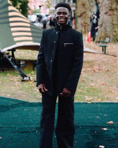 Bukayo Saka Instagram - London Fashion Week 📸 @burberry