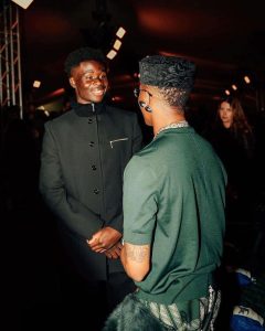 Bukayo Saka Instagram - London Fashion Week 📸 @burberry