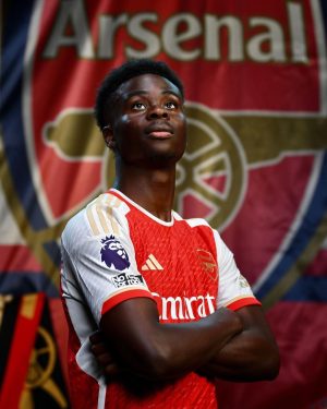 Bukayo Saka Instagram - Season6️⃣ Let's Go! 🔴 #GodsPlan 🙏🏿