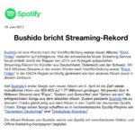 Bushido Instagram - Ich möchte mich bei allen bedanken, die uns seit Jahren schon unterstützen! #egj #spotify