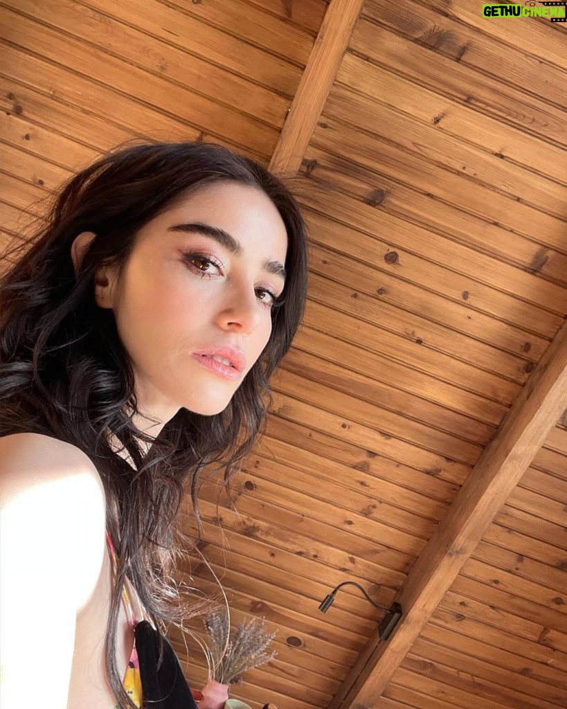 Özge Gürel Instagram - Biz bi’ doğaya döndük 🍀♥️ @alemdergisi 💫