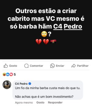 C4 Pedro Instagram - Não me julguem!
Não comecei 😔