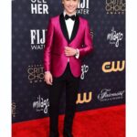 Calum Worthy Instagram - Critics Choice Awards Thank you to @ashleypweston & @shawnesssss for crafting this look. @emporioarmani tux @omega watch @davidyurman jewelry @louboutinworld shoes