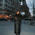 Camila Loures Instagram – all black in Paris 🖤 Paris, France