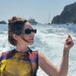 Camila Sodi Instagram - 🇮🇹🍝🍦🌶️🛥️❤️ La dolce vita La Fontelina Beach Club, Capri