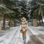 Camila Sodi Instagram - Home 🤍❄️ #fauxfur 🤌🏼 Aspen, Colorado