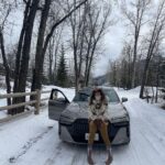 Camila Sodi Instagram - Home 🤍❄️ #fauxfur 🤌🏼 Aspen, Colorado