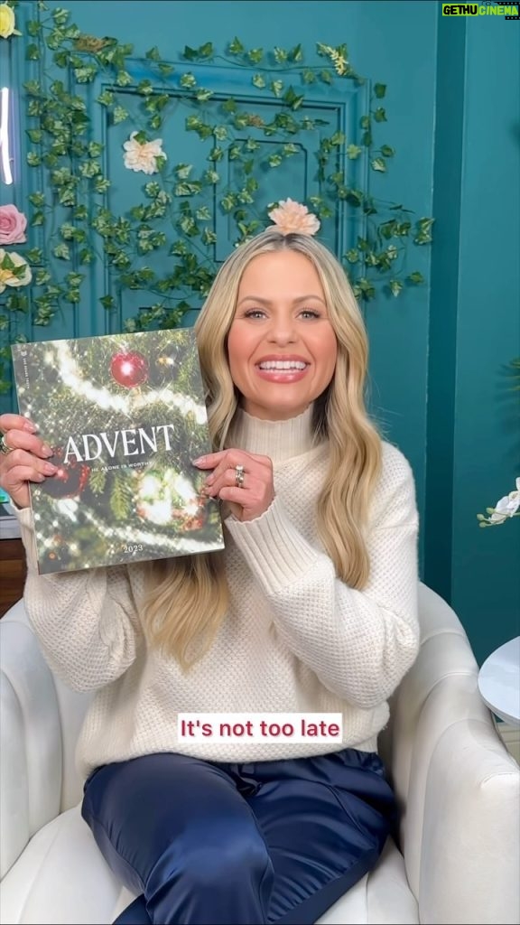 Candace Cameron-Bure Instagram - Did you ever jump into the @shereadstruth Advent Series, “He Alone is Worthy”? Well today is the day that I’m on the She Reads Truth podcast with Raechel and Amanda talking about Week 2 of this very series 🙏🏼✨🎄 It’s not too late to join us!! Use my code CCBADVENT for 15% off your digital copy, and let’s finish AND start off our new year in God’s Word together ❤ #shereadstruth #adventseries