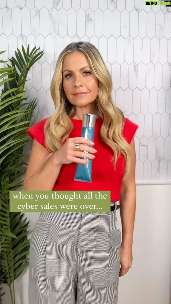 Candace Cameron-Bure Instagram - …just when you thought it was over…surprise, surprise 💃🏼😜 LAST CHANCE to save 25% off @drlancerrx when you use code SAVE2023 💙 #lancerglow