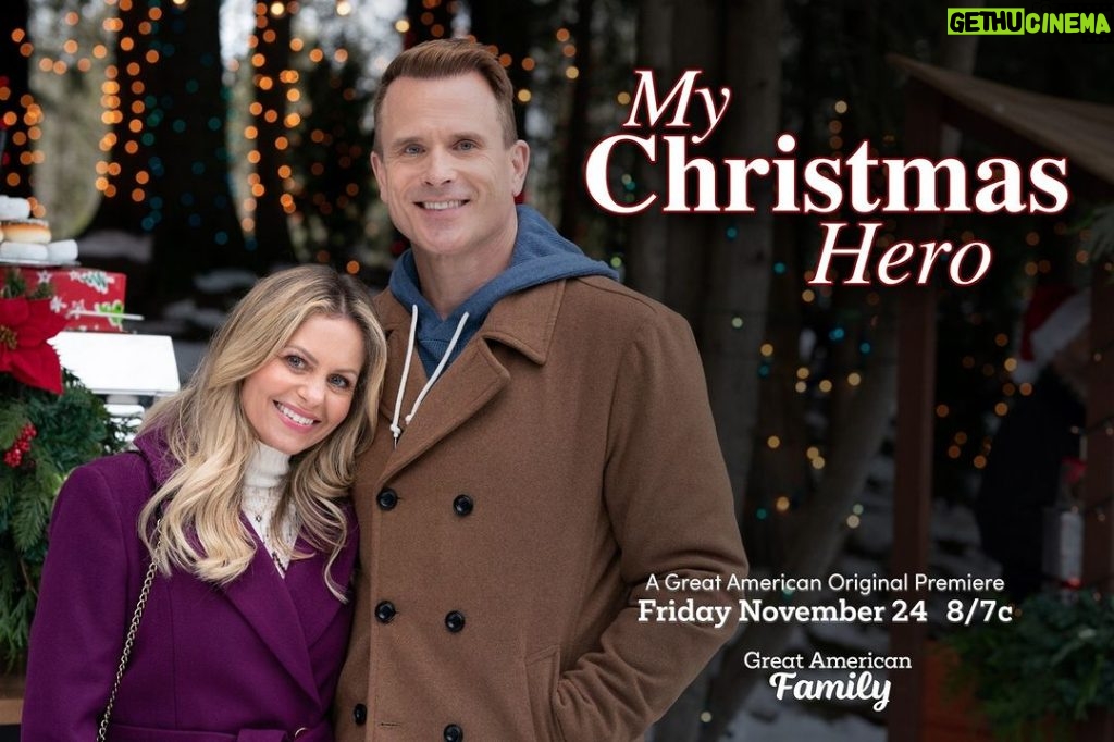 Candace Cameron-Bure Instagram - My Christmas Hero ❤ premiers on Great American Family in 2 days!! Tune in on Friday, November 24th at 8/7C and text the word CHRISTMAS to 877-999-1225 to find the Great American Family channel! Canada friends!! My Christmas Hero will premiere on Friday, December 1st at 8pm on CTV Life Channel 🙌