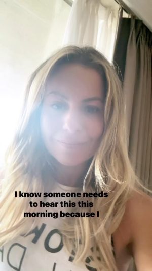 Candace Cameron Bure Instagram - Some days I need to be reminded that the negative thoughts that continually churn in my mind are voices from the enemy. Whispers that say, you’re not good enough, you can’t handle this, you’ll never change, you’ll always fail. Whispers that cause fear, depression, loneliness, anxiety, shame, worthlessness… and the list goes on. It’s A LIE!!! You are valuable because God says so. He made you in His image. He loves and cares for you like no other! He goes before you, He stands with you and behind you. He covers you and protects you. Invite Him in. Call out His name. You are HIS. The Lord loves YOU❤️🙏🏻