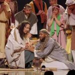 Candace Cameron-Bure Instagram - The death and resurrection of Jesus are the FOUNDATION of the Christian faith, and what better time to premiere The Passion Play than on Good Friday of Easter weekend! The first Passion Play took place in 1634 after villagers in Oberammergau vowed to perform the suffering, death, and resurrection of Christ every ten years so no one would die from the plague anymore. That promise has been kept to this day and I am thrilled to announce the Passion Play will air on Good Friday (April 7th) on @gactv (commercial free) at 4p Est 🙌🏼🙏🏼✨ Performed at @shepherdchurch @dudleyrutherford