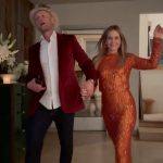 Candace Cameron-Bure Instagram - Walking into 2024 like… Make your own catwalk 📸. New Years Eve at home with the Bure fam ✨