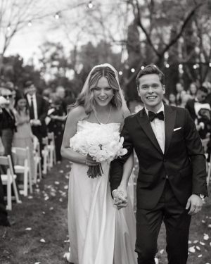 Candace Cameron Bure Instagram - I present to you, Mr. and Mrs. Lev Bure 💍 ♥️. Words cannot express the joy we have felt this weekend celebrating the marriage of our son and his bride Elliott. We gained a beautiful daughter and a wonderful family to do life with. I have an overwhelming sense of love, joy, peace and contentment thanks to God’s blessing of family and friendship. My heart is so full ♥️♥️♥️.

I’m grateful for our generational blessing of long lasting Christ-centered marriages; to have a legacy of great-grandparents and grandparents who have shown us the way. And now, being the example for our children and their children to come 🙏🏻. If this isn’t a blessing, I don’t know what is 🥺♥️🙌🏼. 
What a celebration it was!! The Holy Spirit was present, the gospel was preached and love filled the air. Covenant vows were made and hearts watching were reminded of theirs long ago ♥️♥️. 
We talked, we ate, speeches were given, toasts were made, we laughed, we danced, we celebrated 🥂 ! 
What a glorious day!!!! This mama is over the moon HAPPY!!!! Congratulations to Lev and Elliott Bure!!!!!! 💒💍❤️🥂

📸 @michaelderjabinphoto