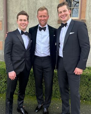 Candace Cameron Bure Instagram - I present to you, Mr. and Mrs. Lev Bure 💍 ♥️. Words cannot express the joy we have felt this weekend celebrating the marriage of our son and his bride Elliott. We gained a beautiful daughter and a wonderful family to do life with. I have an overwhelming sense of love, joy, peace and contentment thanks to God’s blessing of family and friendship. My heart is so full ♥️♥️♥️.

I’m grateful for our generational blessing of long lasting Christ-centered marriages; to have a legacy of great-grandparents and grandparents who have shown us the way. And now, being the example for our children and their children to come 🙏🏻. If this isn’t a blessing, I don’t know what is 🥺♥️🙌🏼. 
What a celebration it was!! The Holy Spirit was present, the gospel was preached and love filled the air. Covenant vows were made and hearts watching were reminded of theirs long ago ♥️♥️. 
We talked, we ate, speeches were given, toasts were made, we laughed, we danced, we celebrated 🥂 ! 
What a glorious day!!!! This mama is over the moon HAPPY!!!! Congratulations to Lev and Elliott Bure!!!!!! 💒💍❤️🥂

📸 @michaelderjabinphoto