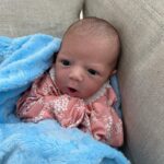 Candace Owens Instagram - Happy one week birthday to our sweet girl: Louise Marie Farmer 💕 Dad, Mom and Big Brother are so in love. Thank you, God for the blessing of being a mother.
