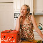 Candice King Instagram – I got my peaches from @thepeachtruck 🍑 and had so much fun putting together a last minute peach and burrata salad for summer soirée 🥂 Video up NOW on my YouTube channel 👩‍🍳 link in bio!