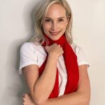Candice King Instagram – All I know is…you won’t WANT to take this scarf off 🧣 Merch at @merchbyblankclo www.blankclo.com 🩸 and this weekend in person @epiccons 🎄 @merchbyblankclo #carolineremembersitalltoowell