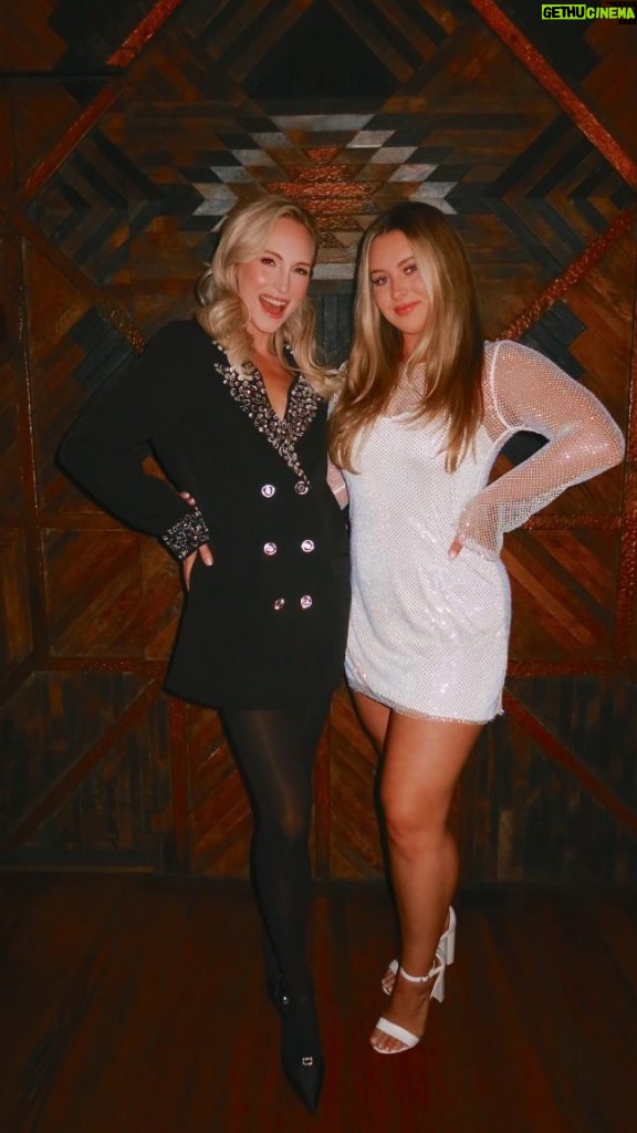 Candice King Instagram - We glammed and glitzed and danced the night away 🪩 🥂 Loved having @showmeyourmumu here in Nashville and taking over the town with @elisemadisonvekic ✨