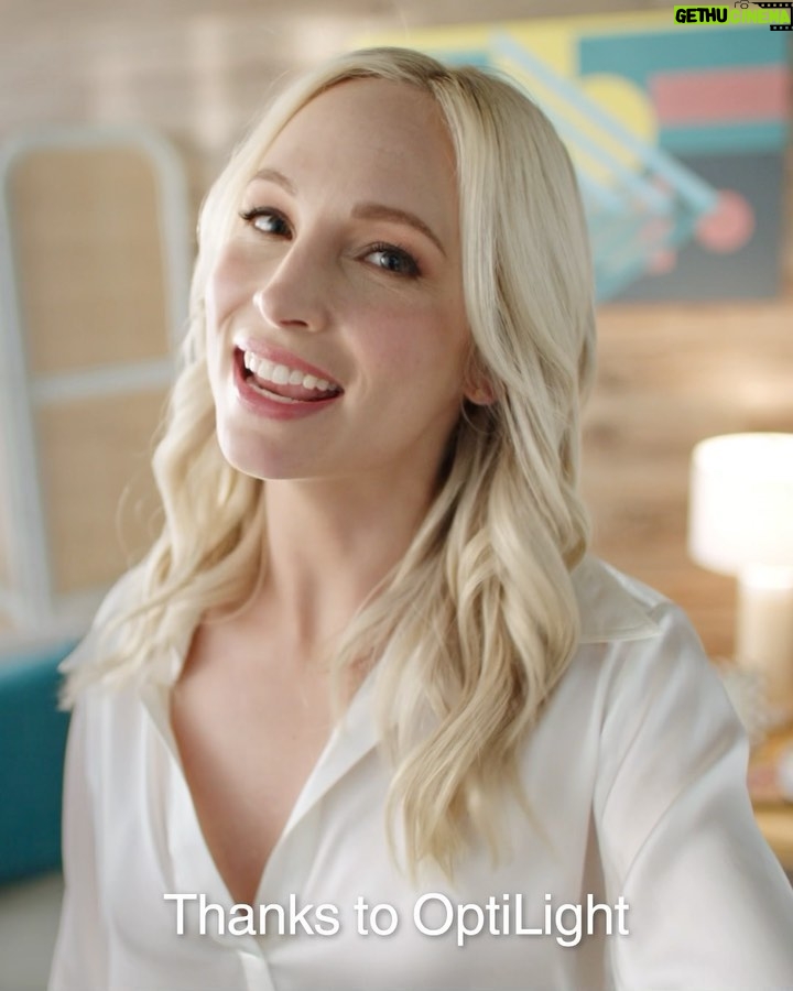 Candice King Instagram - There are some things I just won’t put with anymore. Like dry, itchy eyes. Thankfully with Optilight there’s a real solution! Because you don’t have to live with it. @Lumenisvision #LumenisPartner #Optilight #NotGonnaLiveWithIt
