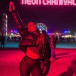 Candice Patton Instagram – 🎢🎡🎟 neon carnival 🧚🏾 Coachella