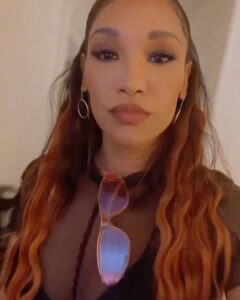 Candice Patton Instagram - 🎢🎡🎟 neon carnival 🧚🏾 Coachella