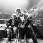 Carlos PenaVega Instagram – My little mini me wanted to dress like daddy all day :) Thanks Columbus, OH for an epic show!! You guys were LOUD!! #cantgetenoughtour