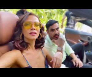 Carolina Miranda Instagram - El corazón de Camila dividido en 3 👀🎬✨ y mis hermanos dentro y fuera de set 😂😂😂 los quiero loquitos !!! 💖 @rodolfosalas03 @lincpal @ivan_amoz #perfilfalso