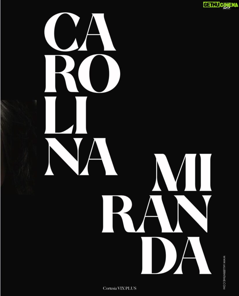 Carolina Miranda Instagram - Gracias por la portada @mujerintime que bello compartir!!! 🖤🔥💜🖤🔥💜