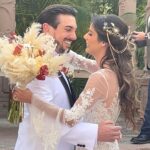 Carolina Miranda Instagram - Festejando la felicidad y el amor de @okaginer y @nachored 🥰❤️ los amo familia por elección !!!! @alexolivag @gustavomelofit 💃🏻🪩🕺 👗 @luremoficial @martiespinooficial