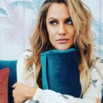 Caroline Flack Instagram - Naturally from the 80s... @christianvermaak BBC Media City Manchester