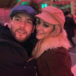 Caroline Flack Instagram - You can leave your hat on ... @mrlewisburton Winter Wonderland