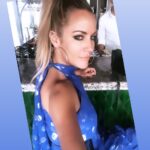 Caroline Flack Instagram - Blue @rixo @styledbynana