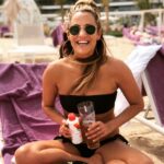 Caroline Flack Instagram - Brit Abroad ..🍺