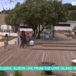 Caroline Flack Instagram - Always lovely to chat to the lovely Alison ... thanks for having us @thismorning