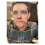 Casey Cott Instagram - The day we shot this I FaceTimed my mom and told her I had fallen down a flight of stairs and she totally bought it.