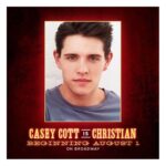 Casey Cott Instagram - @moulinrougebway August 1st!!!