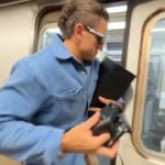 Casey Neistat Instagram - Mortal Kombat 1 is out now, check link in bio #MK1Sponsored @mortalkombat this was fun idea but a nightmare to film! much thanks to @jordanstuddard @hunter_weiss and @olav for helping. we went through 2 tvs and 4 giant batteries. most fun part; we gave the tv to the the girl that says ‘only in new york’ her name was Star and she was a star. she was also so psyched about her new tv