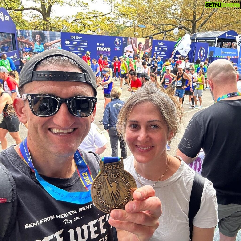 Casey Neistat Instagram - got my ass handed to me today in the New York City Marathon. nothing like 26.2 miles to put you in your place. still the greatest damn day of the year. New York City, N.Y.
